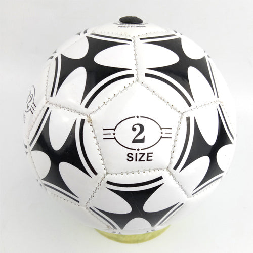 Outdoor Sporting Soccer Ball PVC Slip-resistant Size 2 Classic Black And White Square Football For Child Training Balls