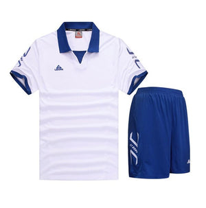 Child Kids Football Kit Boys Soccer Jersey Sets Team Training Suit Short Sleeved Jerseys