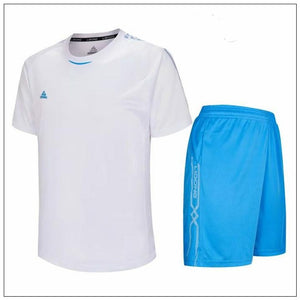 Child Kids Football Kit Boys Soccer Jersey Sets Team Training Suit Short Sleeved Jerseys