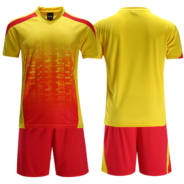 Kids Football KitCustom Team Child Training Football Jersey Set Children
