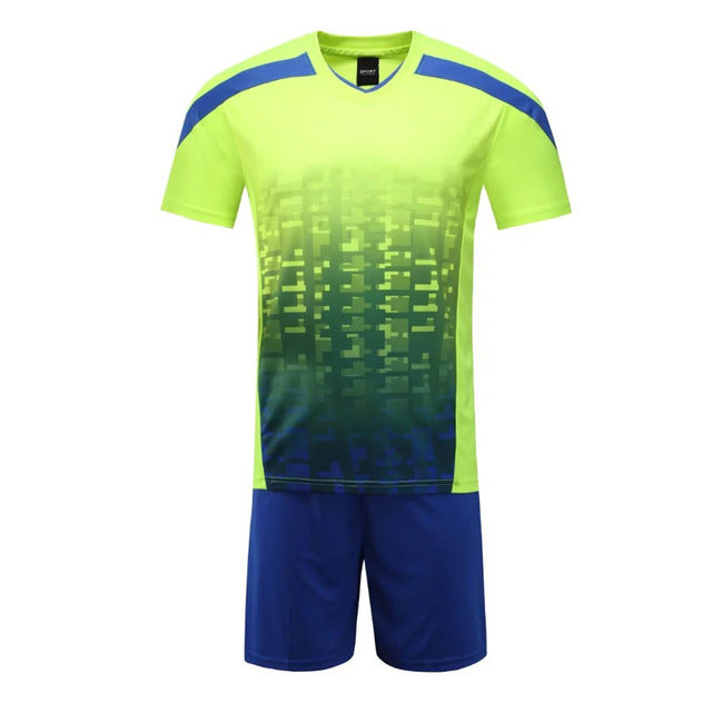 Kids Football KitCustom Team Child Training Football Jersey Set Children