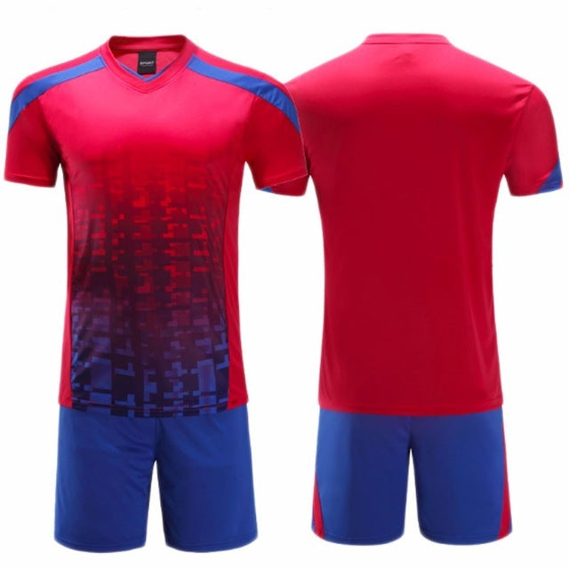 Kids Football KitCustom Team Child Training Football Jersey Set Children