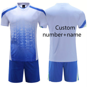 Kids Football KitCustom Team Child Training Football Jersey Set Children